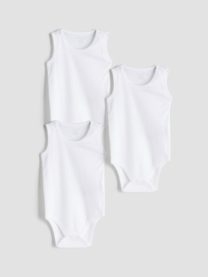 Lc Waikiki Yeni Sezon Basic Erkek Bebek Çıtçıtlı Body 3'lü