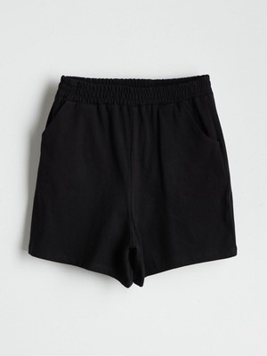 Lc Waikiki Yeni Sezon Beli Lastikli Kız Çocuk Şort