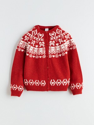 Lc Waikiki Yeni Sezon Bisiklet Yaka Kız Çocuk Triko Hırka