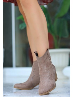 Hsc Bilişim Akver Vizon Süet Topuklu Bot