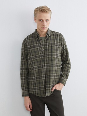 Lc Waikiki Yeni Sezon Regular Fit Uzun Kollu Ekose Erkek Gömlek