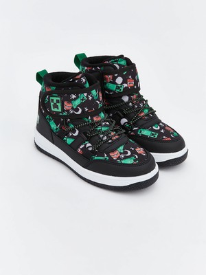 Lc Waikiki Yeni Sezon Minecraft Baskılı Erkek Çocuk Bot