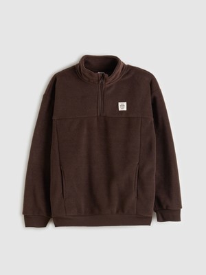 Lc Waikiki Yeni Sezon Dik Yaka Polar Erkek Çocuk Sweatshirt