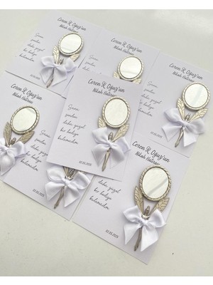 Hediyelik Aynaözel GÜN10 Adet