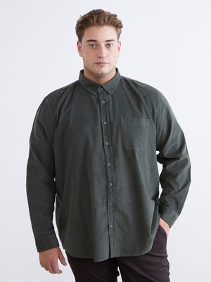 Lc Waikiki Yeni Sezon Regular Fit Uzun Kollu Kadife Erkek Gömlek