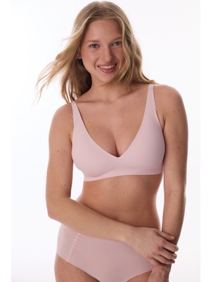 Penti Pembe Fit Decolette Invisible Balensiz Sütyen