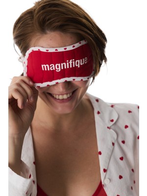 Penti Kırmızı Magnifique Uyku Gözlügü