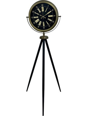 ForWhat Büro Ev Ofis Hediyesi Için Ihtişamlı Eskitme Üç Ayaklı Dekoratif Saat