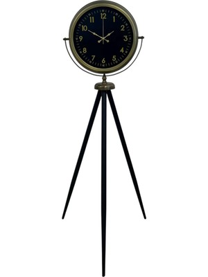 ForWhat Büro Ev Ofis Hediyesi Için Prestijli Retro Üç Ayaklı Dekoratif Saat