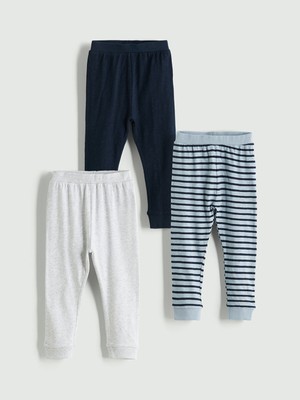 Lc Waikiki Yeni Sezon Beli Lastikli Erkek Bebek Jogger Eşofman Alt 3'lü