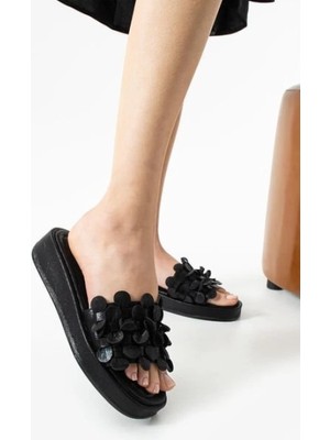 LTG Nova Norx Siyah Cilt Terlik