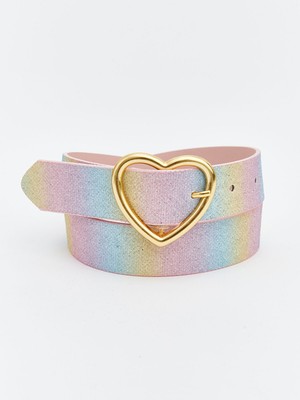 Lc Waikiki Yeni Sezon Kalp Figürlü Kız Çocuk Kemer