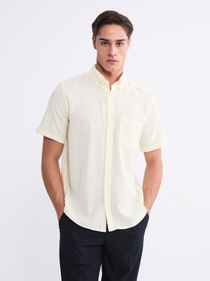 Lc Waikiki Yeni Sezon Regular Fit Kısa Kollu Erkek Gömlek