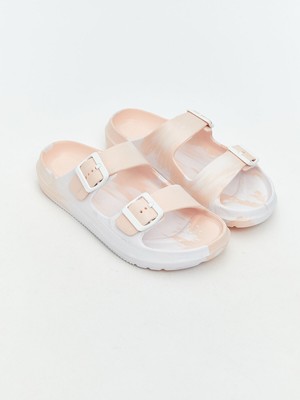 Lc Waikiki Yeni Sezon Çift Bantlı Kadın Terlik