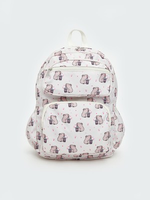 Lc Waikiki Yeni Sezon Baskılı Kız Çocuk Sırt Çantası