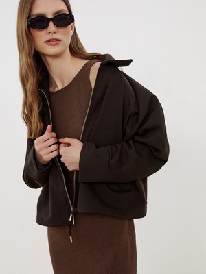 Lc Waikiki Yeni Sezon Gömlek Yaka Oversize Kadın Ceket