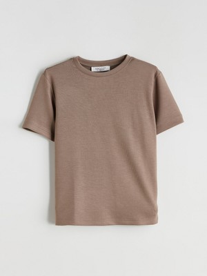 Lc Waikiki Yeni Sezon Bisiklet Yaka Basic Kısa Kollu Erkek Çocuk Tişört