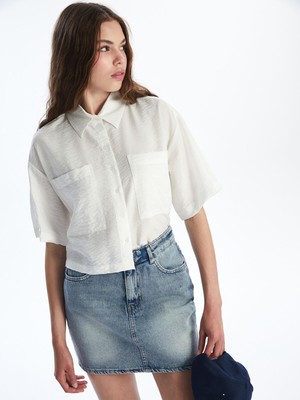 Lc Waikiki Yeni Sezon Loose Fit Kadın Gömlek