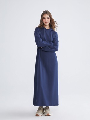 Lc Waikiki Yeni Sezon Kapüşonlu Sweat Elbise