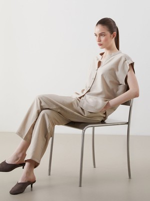 Lc Waikiki Yeni Sezon Kaçık Yaka Kadın Bluz