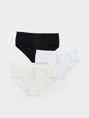 Lc Waikiki Yeni Sezon Basic Kız Çocuk Külot 3'lü