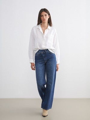 Lc Waikiki Yeni Sezon Wideleg Kadın Jean Pantolon