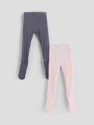 Lc Waikiki Yeni Sezon Kız Bebek Çoraplı Tayt 2'li