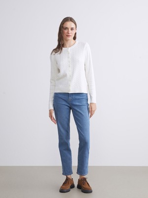 Lc Waikiki Yeni Sezon Mom Fit Kadın Jean Pantolon