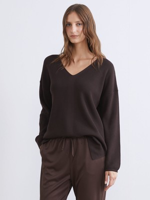 Lc Waikiki Yeni Sezon V Yaka Kadın Triko Kazak