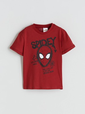 Lc Waikiki Yeni Sezon Spidey Baskılı Erkek Çocuk Tişört