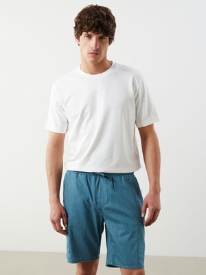 Lc Waikiki Yeni Sezon Rahat Kalıp Erkek Jean Şort