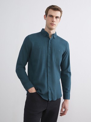 Lc Waikiki Yeni Sezon Regular Fit Uzun Kollu Gabardin Erkek Gömlek