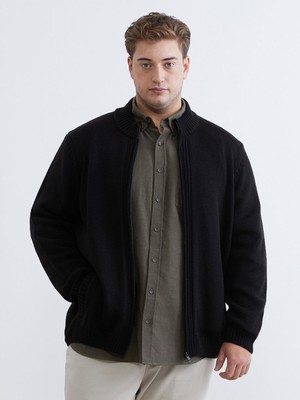 Lc Waikiki Yeni Sezon Standart Kalıp Dik Yaka Erkek Triko Hırka