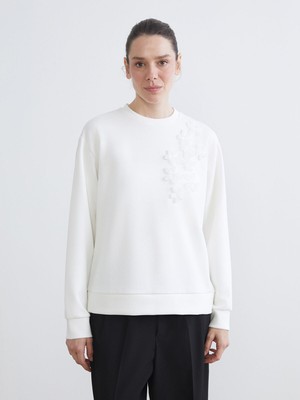 Lc Waikiki Yeni Sezon Bisiklet Yaka Kadın Sweatshirt