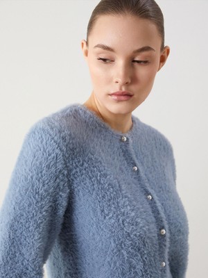 Lc Waikiki Yeni Sezon Bisiklet Yaka Kadın Triko Hırka