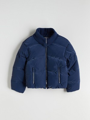 Lc Waikiki Yeni Sezon Dik Yaka Kız Çocuk Şişme Mont