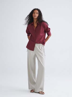 Lc Waikiki Yeni Sezon Beli Lastikli Wideleg Kadın Jean Pantolon