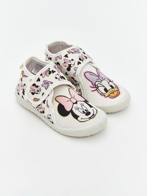 Lc Waikiki Yeni Sezon Minnie Mouse Baskılı Kız Bebek Panduf