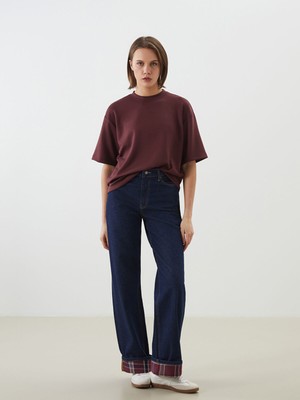 Lc Waikiki Yeni Sezon Baggy Fit Kadın Jean Pantolon