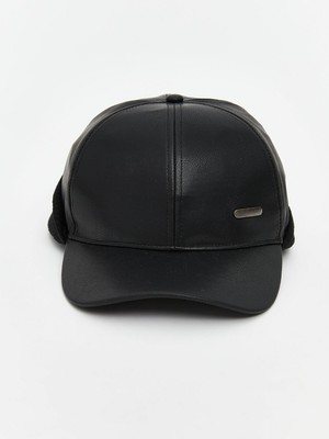 Lc Waikiki Yeni Sezon Deri Görünümlü Erkek Kep Şapka