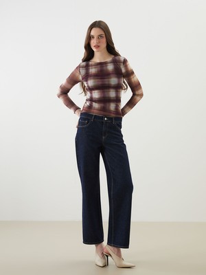 Lc Waikiki Yeni Sezon Wideleg Kadın Jean Pantolon