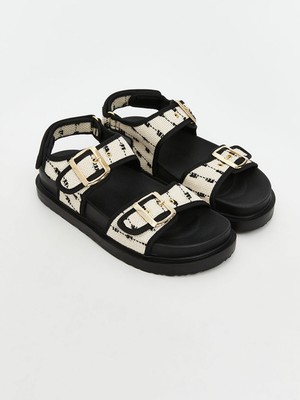 Lc Waikiki Yeni Sezon Deri Görünümlü Kadın Sandalet