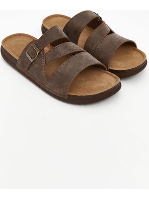 Lc Waikiki Yeni Sezon Süet Görünümlü Erkek Terlik