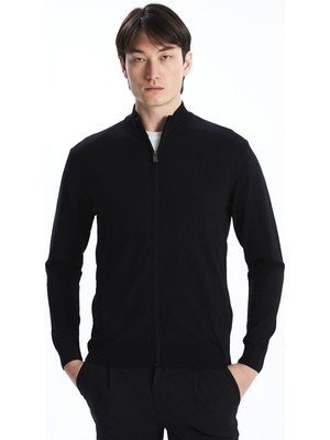 Lc Waikiki Yeni Sezon Standart Kalıp Dik Yaka Erkek Triko Hırka