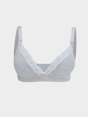 Lc Waikiki Yeni Sezon Balensiz Dolgusuz Dantel Detaylı Emzirme Sütyeni