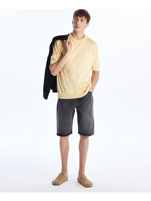 Lc Waikiki Yeni Sezon Rahat Kalıp Erkek Jean Şort