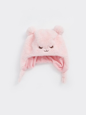 Lc Waikiki Yeni Sezon Nakışlı Kız Çocuk Kar Şapkası