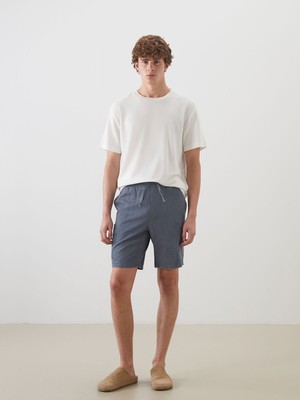 Lc Waikiki Yeni Sezon Rahat Kalıp Erkek Jean Şort