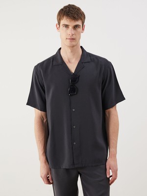 Lc Waikiki Yeni Sezon Regular Fit Kısa Kollu Armürlü Erkek Gömlek