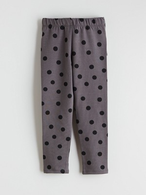 Lc Waikiki Yeni Sezon Beli Lastikli Puantiyeli Kız Çocuk Tayt